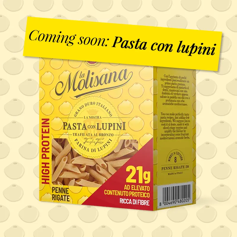 Pasta con farina di Lupini - La Molisana pasta